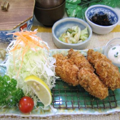 カキフライ膳  ￥1,760(税込)