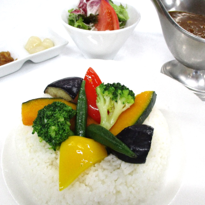 夏野菜のキーマカレー　￥1,680（税込）